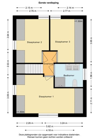 Floorplan - De Heeren van 's-Gravensande 163, 2691 SJ 's-Gravenzande